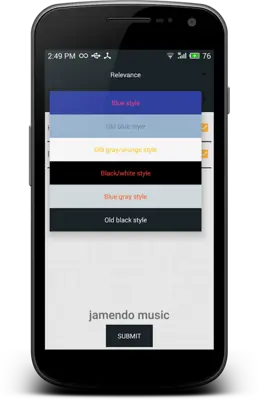 MP3 Music Downloader android App screenshot 1